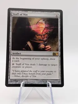 Magic the Gathering | Staff of Nin | Non Foil | NM/LP - Image 1