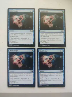 Mind Sculpt x 4 Core Set 2015 (M15) Regular Playset MTG - Image 1