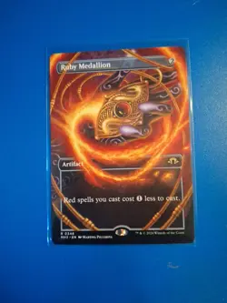 Ruby Medallion (Borderless) Modern Horizons 3 Regular - Image 1