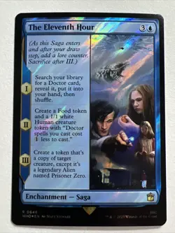 The Eleventh Hour Mtg Doctor Who Surge Foil NM - Image 1