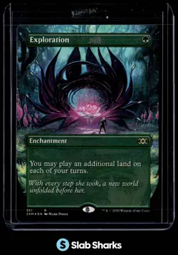 2020 MAGIC THE GATHERING DOUBLE MASTERS #351 EXPLORATION RARE - Image 1