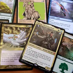 Mythic Rare Bant Shanna, Purifying Blade DRAGONS Tribal Commander Magic Deck Fun - Image 1