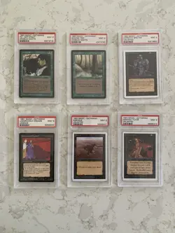 MTG Unlimited Legends Arabian Nights PSA9 MINT Collection Rare Old School - Image 1