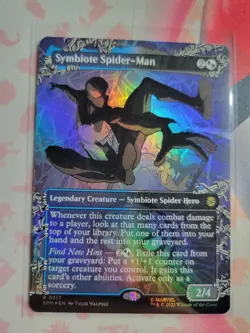 Symbiote Spider-Man (Borderless) Marvel's Spider-Man Regular - Image 1