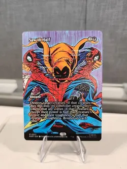 Saw in Half (Borderless) Marvel Universe Eternal-Legal Regular - Image 1