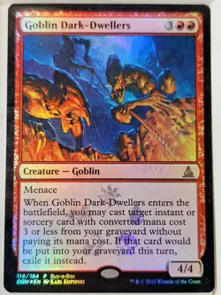 Goblin Dark-Dwellers -FOIL - Buy-A-Box Promo - Magic the Gathering MTG Nice! - Image 1