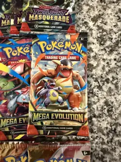 Pokemon Pack Lot x32 Destined Rivals Mega Evolution Twilight Masquerade Surging - Image 5