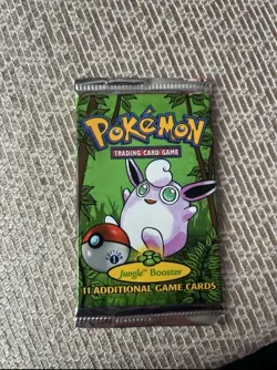 Pokemon 1999 Jungle 1st Edition Booster Pack Wigglytuff Vintage WOTC Sealed - Image 1
