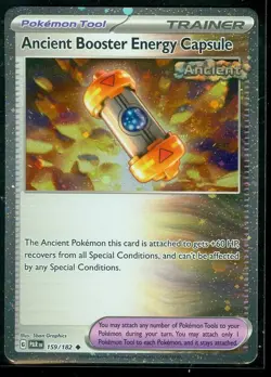 Pokemon TCG Ancient Booster Energy Capsule 159/198 Cosmos Holo Paradox Rift NM/M - Image 1