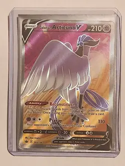 Galarian Articuno V Full Art 169/198 Chilling Reign Pokemon TCG NM - Image 1