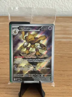 Pokemon TCG Mega Evolution Sealed Alakazam Promo 009 - Image 1