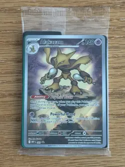 Pokemon TCG Mega Evolution Sealed Alakazam Promo 009 - Image 3