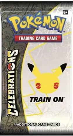 Pokemon Celebrations 25th Anniversary Booster Pack - English Edition - Image 1