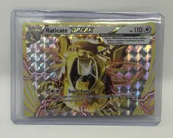 Raticate Break 89/122 Pokemon Xy Breakpoint Ultra Holo Rare TCG - Image 1
