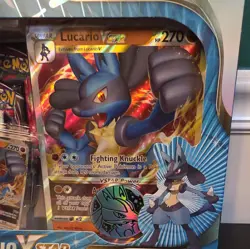Pokemon TCG Lucario VSTAR Premium Collection (290-85124) - Image 3