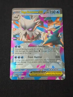 Mega Abomasnow ex 036/132 Me01: Mega Evolution Double Rare Holo Pokemon TCG NM - Image 1