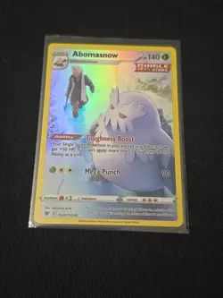 Abomasnow TG01/TG30 Swsh10: Astral Radiance Trainer Gallery Holo Pokemon TCG NM - Image 1