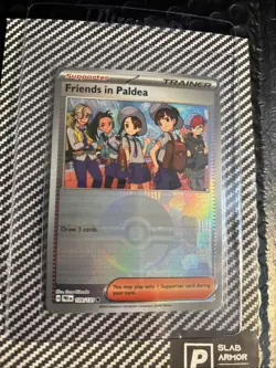 Friends In Paldea 109/131 Masterball Holo - Pokemon Prismatic Evolutions Mint - Image 1