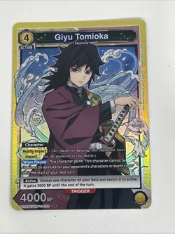 Giyu Tomioka SR Demon Slayer Union Arena - Image 1