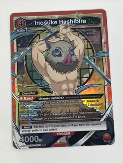 Inosuke Union Arena SR Demon Slayer - Image 1