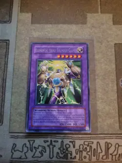 YUGIOH TCG ELEMENTAL HERO THUNDER GIANT DP1-EN011 RARE UNLIMITED EDITION LP - Image 1