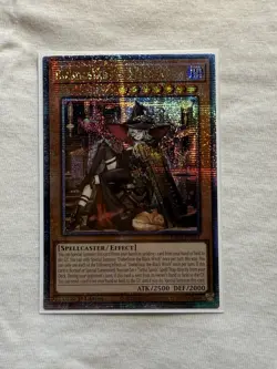 Yugioh! Diabellstar The Black Witch(New Art) (Quarter Century Secret) RA04-EN047 - Image 1