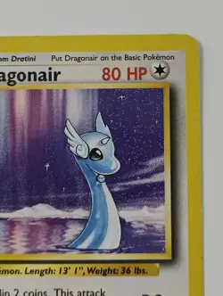 Dragonair 18/102 Rare Base Set Pokemon Card - Image 3