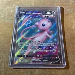 Pokemon TCG Mew V 250/264 Swsh08: Fusion Strike Full Art Holo Card - Image 1