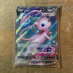 Pokemon TCG Mew V 250/264 Swsh08: Fusion Strike Full Art Holo Card - Image 3