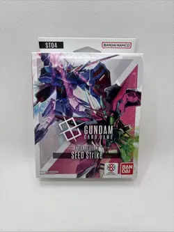 Gundam Card Game - Starter Deck - ST-04 - Seed Strike English New Sealed - Image 1