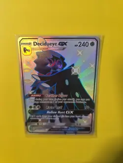 Decidueye GX SV47/SV94 Hidden Fates Ultra Rare Shiny Vault Pokemon Card #2 - Image 3