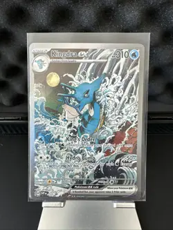 Pokemon TCG Kingdra EX Black Star Promo Card 131 Sir - Image 1