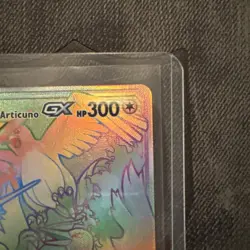 Pokemon Card Moltres & Zapdos & Articuno GX (Secret) 69/68 Hidden Fates Holo NM - Image 3