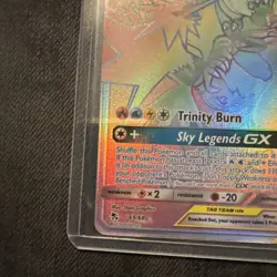 Pokemon Card Moltres & Zapdos & Articuno GX (Secret) 69/68 Hidden Fates Holo NM - Image 4