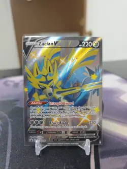 Zacian V (Shiny) SWSH292 SWSH: Sword & Shield Promo Cards Holo - Image 1