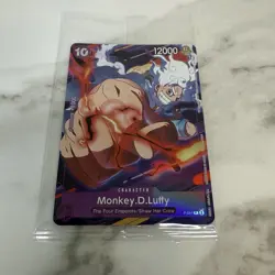 Monkey D Luffy CS Tournament Promo SEALED P-041 One Piece Card English - Image 1