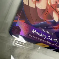 Monkey D Luffy CS Tournament Promo SEALED P-041 One Piece Card English - Image 3