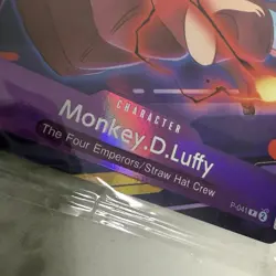 Monkey D Luffy CS Tournament Promo SEALED P-041 One Piece Card English - Image 4