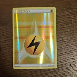 Lightning Energy 78/83 Reverse Holo Pokemon Card XY Generations Card 2016 NM/LP - Image 1