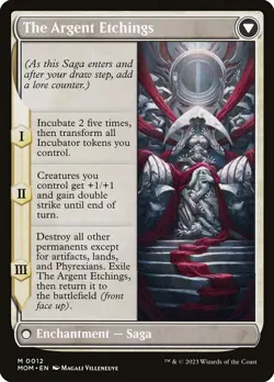 MTG Elesh Norn - The Argent Etchings NM March of the Machine MOM Magic card - Image 2