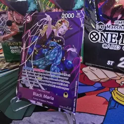 Black Maria OP08-074 SR Foil One Piece card tcg ENG Alternate Art - Image 2