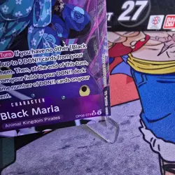 Black Maria OP08-074 SR Foil One Piece card tcg ENG Alternate Art - Image 3