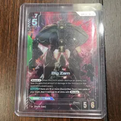 Big Zam GD01-027 R+ Alternate Art English - Gundam Card Game - Image 1