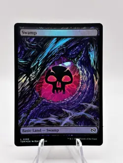 Swamp 0289 Foil Dragon Eye Tarkir: Dragonstorm TDM MTG NM - Image 1