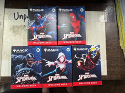 NYCC 2025 - Magic The Gathering Spiderman 5 Welcome Deck Set FREE US Shipping - Image 1