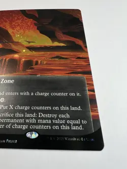 Blast Zone (0137) (Borderless) (Galaxy Foil) Edge of Eternities: Stellar Sights - Image 2