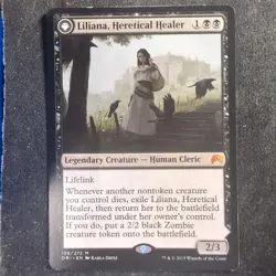 Liliana, Heretical Healer / Liliana, Defiant Necromancer - Magic Origins (MTG) - Image 1