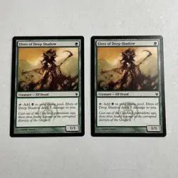 Magic The Gathering Duel Decks Izzet vs. Golgari Elves of Deep Shadow 17/90 (2x) - Image 1