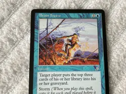 Magic the Gathering MTG 1x Brain Freeze Scourge LP/MP - Image 2