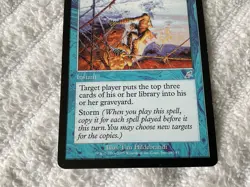 Magic the Gathering MTG 1x Brain Freeze Scourge LP/MP - Image 3